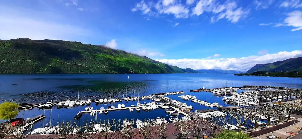 Studio Le 119, Aix Les Bains - Grand Port - Vue Lac Splendide Εξ Λε Μπαν